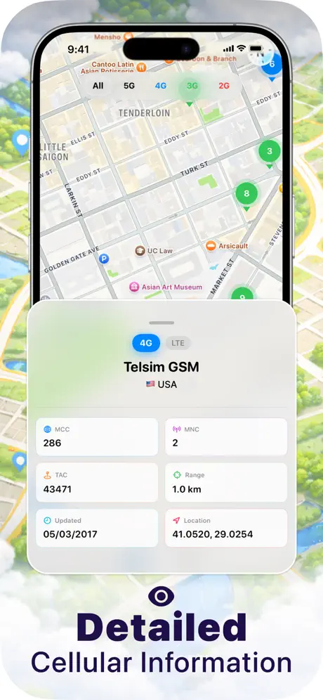 Cell Tower Locator & Coverage — screenshot 4
