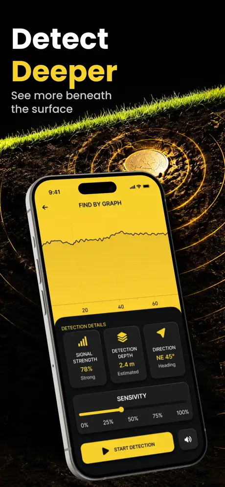 Metal Detector : Gold Finder — ekran görüntüsü 3