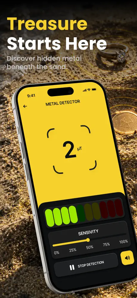 Metal Detector : Gold Finder — ekran görüntüsü 5